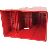 Industrial Step Stool, 3 Steps, 34-13/16" x 22-7/16" x 28-1/2" High D. Morneault & Fils