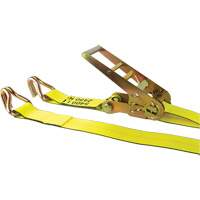 Winch Strap, J-Hook, 30' W x 3" L, 5400 lbs. (2449 kg) Working Load Limit D. Morneault & Fils