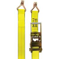 Winch Strap, J-Hook, 30' W x 3" L, 5400 lbs. (2449 kg) Working Load Limit D. Morneault & Fils