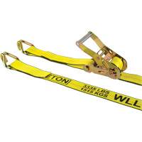 Winch Strap, J-Hook, 30' W x 2" L, 3335 lbs. (1512 kg) Working Load Limit D. Morneault & Fils