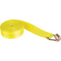 Logistic Strap, J-Hook, 30' W x 2" L, 1670 lbs. (757 kg) Working Load Limit D. Morneault & Fils