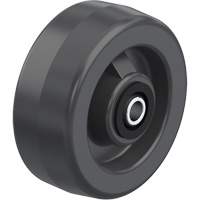 Solid Black Phenolic Wheels D. Morneault & Fils