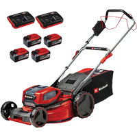 Cordless Lawn Mower, Push Walk-Behind, Battery Powered, 21" Cutting Width D. Morneault & Fils