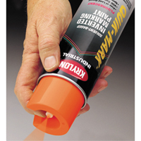 Industrial Quik-Mark Solvent-Based Inverted Marking Paint, 17 oz., Aerosol Can D. Morneault & Fils