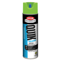 Industrial Quik-Mark Water-Based Inverted Marking Paint, 17 oz., Aerosol Can D. Morneault & Fils
