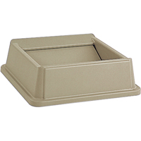 Untouchable&reg; Containers, Swing Lid, Plastic/Polyethylene, Fits Container Size: 19-3/4"x 19-3/4" D. Morneault & Fils