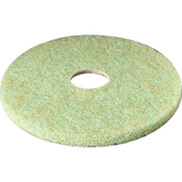5000 Topline Pre-Burnish Pad, 17", Burnishing/Cleaning/Scrubbing, Brown/Green D. Morneault & Fils
