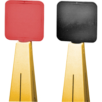 Traffic Cone Lock-In Sign D. Morneault & Fils