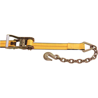 Tendeurs d'arrimage &agrave; cliquet, Crochet &agrave; chaîne, 2" , 30' , Charge d'utilisation max. 3335 lb (1513 kg) D. Morneault & Fils