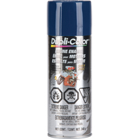 Engine Enamel Paint with Ceramic, Ford Blue, Gloss, 12 oz., Aerosol Can D. Morneault & Fils