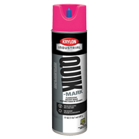 Industrial Quik-Mark Solvent-Based Inverted Marking Paint, 17 oz., Aerosol Can D. Morneault & Fils