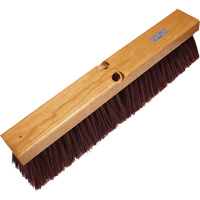 Heavy-Duty Garage & Concrete Push Broom, 24", Coarse/Stiff, Polypropylene Bristles D. Morneault & Fils
