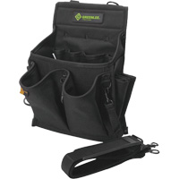 Sac &agrave; outils, Nylon, 20 pochettes, Noir D. Morneault & Fils