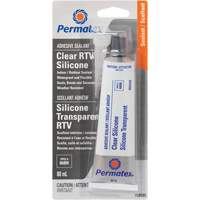 Scellant adh&eacute;sif RTV, 80 ml, Tube, Transparent D. Morneault & Fils