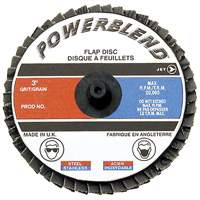 POWERBLEND Roll-on Flap Disc, 2" x Type R, Z120 Grit, Zirconia Alumina D. Morneault & Fils