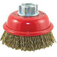 Brosse-boisseau &agrave; fils ondul&eacute;s MAXI-CRIMPED de premi&egrave;re qualit&eacute; D. Morneault & Fils