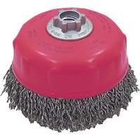 Brosse-boisseau &agrave; fils ondul&eacute;s MAXI-CRIMPED de premi&egrave;re qualit&eacute; D. Morneault & Fils