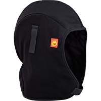 564A Flame Resistant Quilted Hardhat Liner, Black, Cotton D. Morneault & Fils