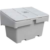 Contenants pour sel & sable SOS, 48" x 33" x 34", 18,5 pi³, Gris D. Morneault & Fils