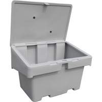 Contenants pour sel & sable SOS, 48" x 33" x 34", 18,5 pi³, Gris D. Morneault & Fils