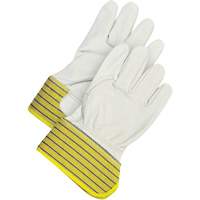 Classic Fitter Gloves, Large, Grain Cowhide Palm, Fleece Inner Lining D. Morneault & Fils