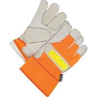 Fitter Gloves, Large, Grain Cowhide Palm, Thinsulate Inner Lining D. Morneault & Fils