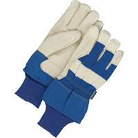 Fitter Gloves, Large, Grain Pigskin Palm, Thinsulate Inner Lining D. Morneault & Fils