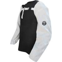 Manchons de soudage en cuir, 24" lo, Gris perle D. Morneault & Fils