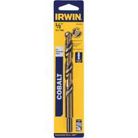 Foret court &agrave; usage intensif, Acier rapide au cobalt, 1/2", 6" lo, 1-1/2" Cannelure, 135° Angle D. Morneault & Fils