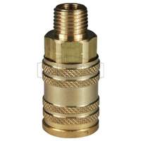 M-Series ARO Pneumatic Manual Coupler, 1/4" D. Morneault & Fils