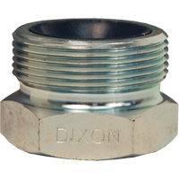 Boss Ground Joint Spud, Steel, 1", Female NPT D. Morneault & Fils