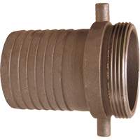 King Short Shank Suction Coupling, Aluminum, 1-1/2" D. Morneault & Fils