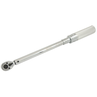 Heavy-Duty Micro-Adjustable Torque Wrench, Click, 3/8" Square Drive, 10 - 100 ft-lbs. D. Morneault & Fils