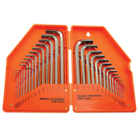 Hex Key Set, 30 Pcs., Metric & Imperial D. Morneault & Fils