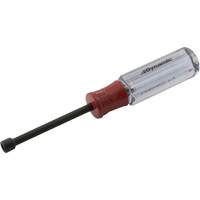 Metric Nut Driver with Acetate Handle, 6 mm Drive, 6-3/4" L, Non Magnetic D. Morneault & Fils
