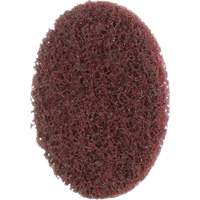 Disque de conditionnement de surface SC-DR Roloc Scotch-Brite, 2" dia., Grain Moyen, Oxyde d'aluminium D. Morneault & Fils