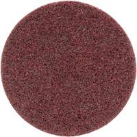 Disque de conditionnement de surface , SC-DR Roloc Scotch-Brite, 4" dia., Grain Moyen, Oxyde d'aluminium D. Morneault & Fils