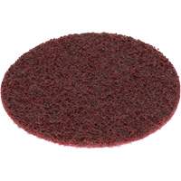 Disque de conditionnement de surface SC- DH Scotch-Brite, 4" dia., Grain Moyen, Oxyde d'aluminium D. Morneault & Fils