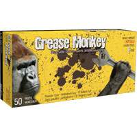 Grease Monkey&reg; Gloves, Large, Nitrile, 8-mil, Powder-Free, Black D. Morneault & Fils
