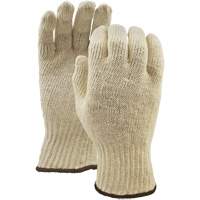 White Knight Gloves, Poly/Cotton, Large D. Morneault & Fils