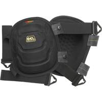 Gel-Tek Flooring Knee Pad, Buckle Style, Plastic Caps, Gel Pads D. Morneault & Fils