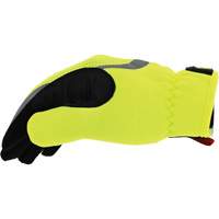 FastFit&reg; High-Visibility Work Gloves, Synthetic Palm, Size Medium/9 D. Morneault & Fils