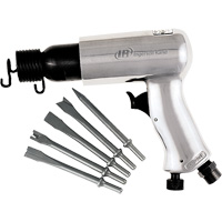 Marteau pneumatique avec jeu de burins, 3 pi³/min, 1/4" NPT, 3500 coups/min, 11/16" x 2-5/8" (17,46 mm x 66,68 mm) D. Morneault & Fils
