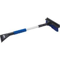 Snow Brush, Telescopic, Polypropylene Blade, 32-1/2" Long, Blue D. Morneault & Fils