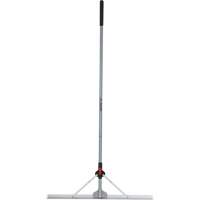 Landscaping Level Rake with Folding Head, Fibreglass Handle, 36" W, Aluminum Blade D. Morneault & Fils