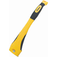 GRATTOIR PEINTURE,LAME DBLE TRANCH,ERGO-GRIP,14, Lame Acier &agrave; haute teneur en carbone, Largeur 1-1/4", Manche Plastique D. Morneault & Fils