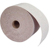 Rouleau de papier abrasif PSA sans chargement, Oxyde d'aluminium, 2-3/4" la x 90' lo, Grain 120 D. Morneault & Fils