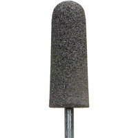 Charger&reg; Resin Bond Mounted Points, A3, Zirconia Alumina, 1" Dia., 2-3/4" L, 30 Grit D. Morneault & Fils