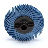 Scotch-Brite Radial Bristle Disc, Aluminum Oxide, 400 Grit, 2" Dia. D. Morneault & Fils
