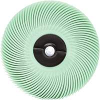 Scotch-Brite Radial Bristle Disc, Aluminum Oxide, 1 Micron Grit, 3" Dia. D. Morneault & Fils